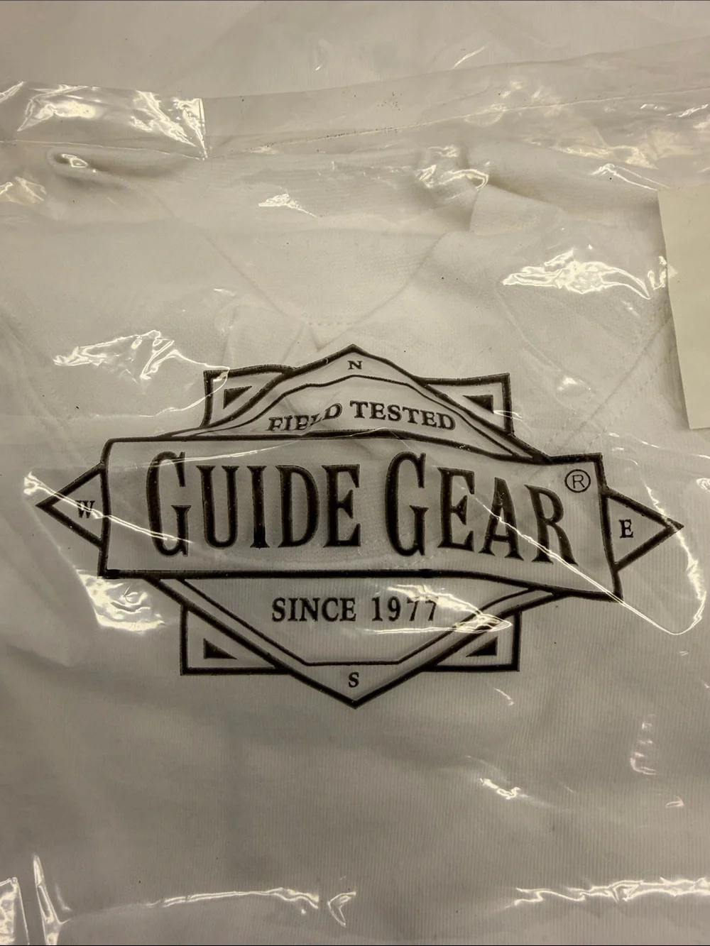 Guide Gear White Cotton T-Shirts - Pack of 4